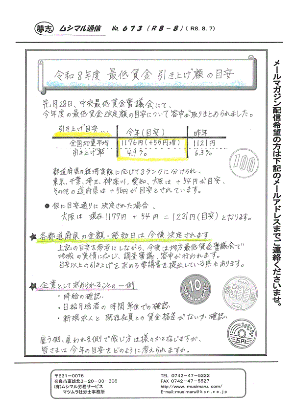 ムシマル通信 ムシマル通信